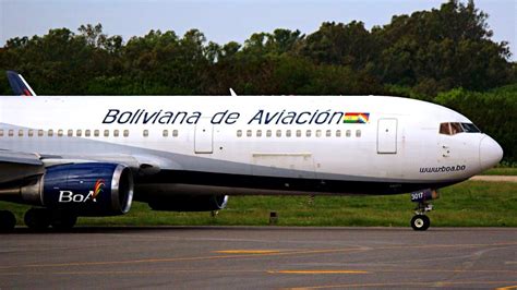 Estado de vuelos de Boliviana de Aviación en tiempo real